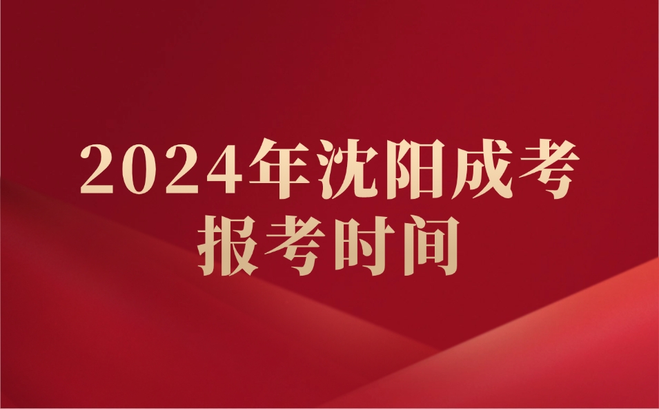 沈阳成人高考时间是多久？