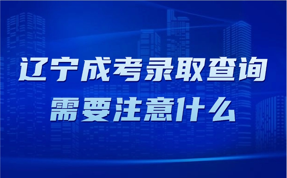 辽宁成考