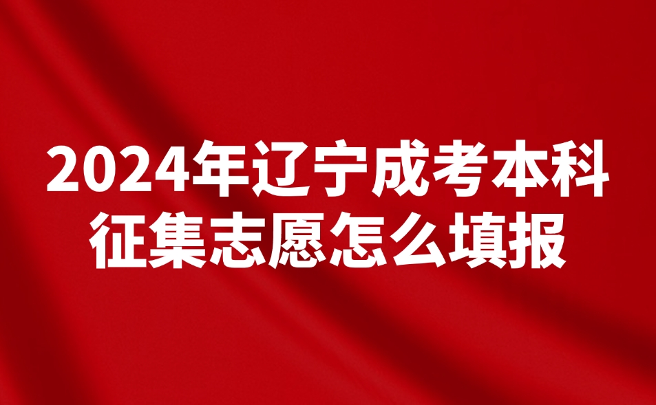 辽宁成考本科