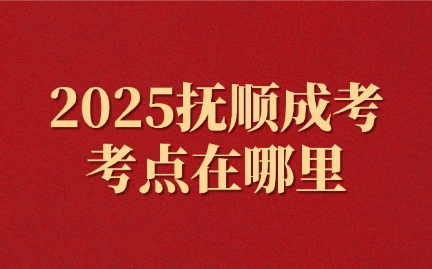 抚顺成考