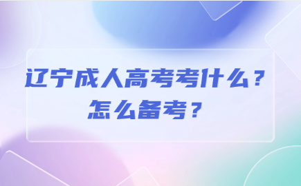 辽宁成人高考