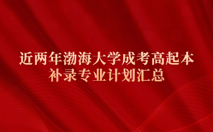 渤海大学成考