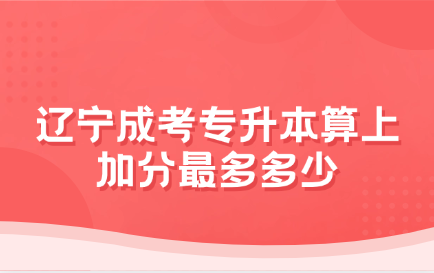 辽宁成考专升本