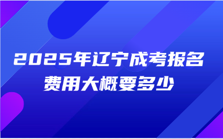 辽宁成考报名