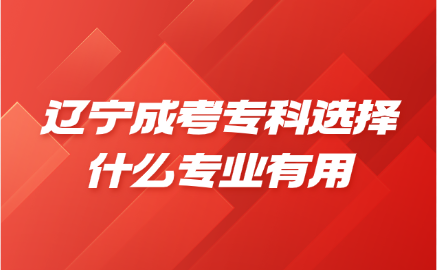 辽宁成考专科